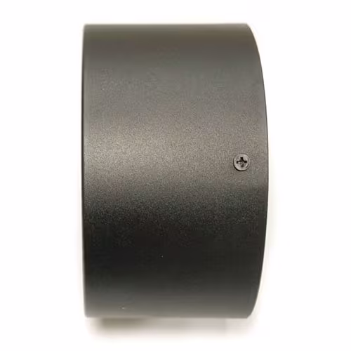 HLW LED 15W LED Downlight Surface Mounted Round - Natural White 4200K - Matte Black Aluminum Ø180mm