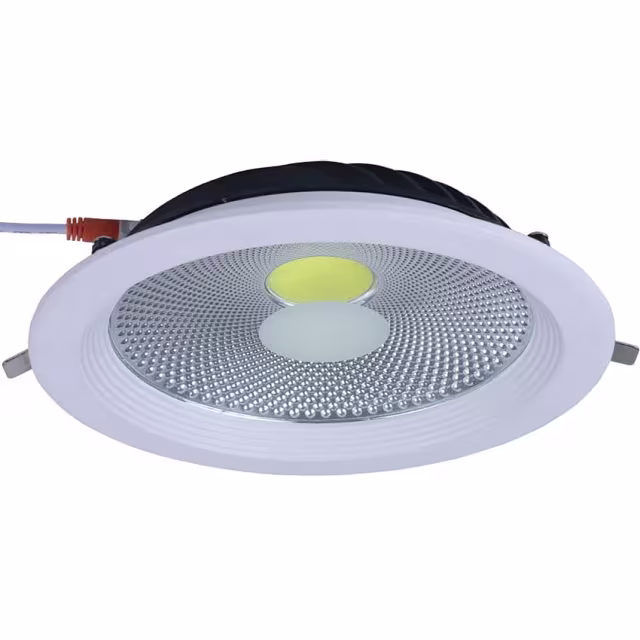 Ronde witte LED downlight 20W inbouwlamp met koel wit licht 6400K en 1470 lumen waterdicht IP44 Ronde witte LED downlight 20W inbouwlamp met koel wit licht 6400K en 1470 lumen waterdicht IP44