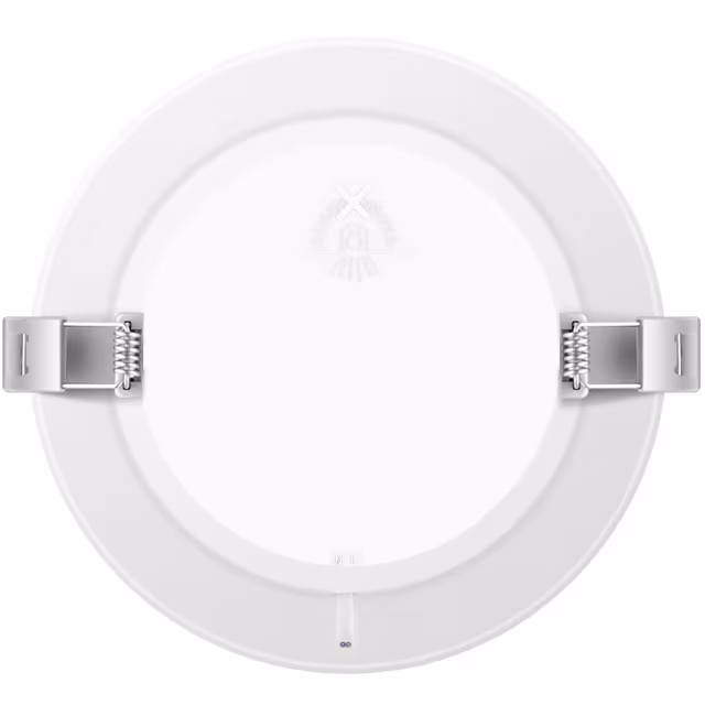 Ronde inbouw LED downlight 9W mat wit met neutraal wit licht 4000K en 675 lumen Ronde inbouw LED downlight 9W mat wit met neutraal wit licht 4000K en 675 lumen