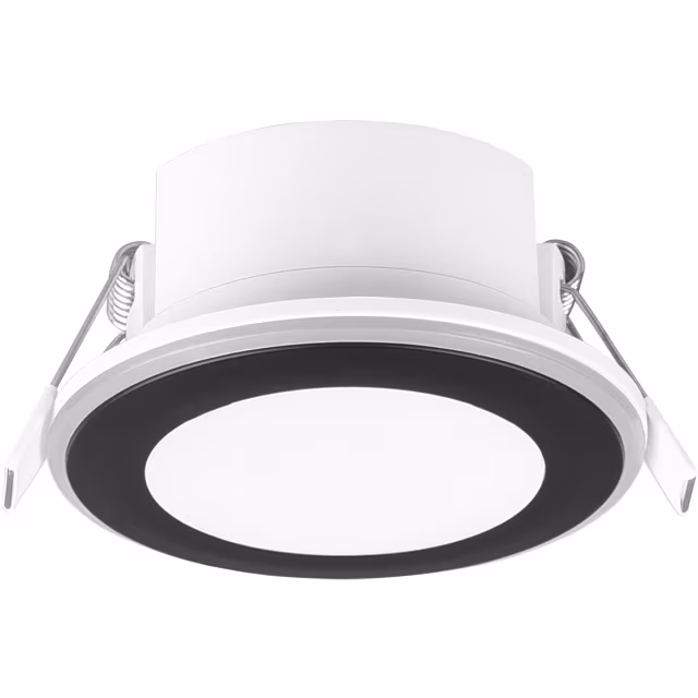 LED Spot Inbouw LED Downlight 5W Warm Wit 3000K Mat Zwart Binnenverlichting LED Spot Inbouw LED Downlight 5W Warm Wit 3000K Mat Zwart Binnenverlichting