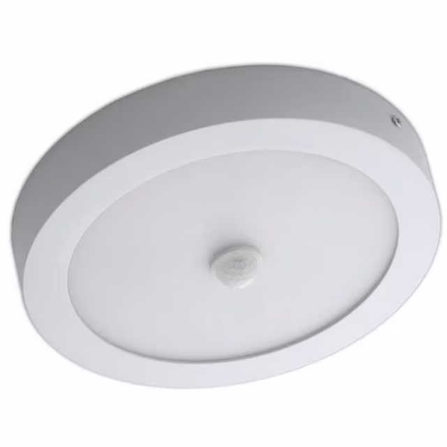 Ronde opbouw LED downlight 18W met geïntegreerde sensor warm wit licht 3000K 2250 lumen Ronde opbouw LED downlight 18W met geïntegreerde sensor warm wit licht 3000K 2250 lumen