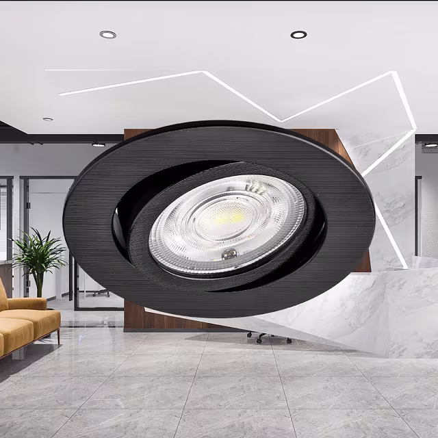 HLW LED LED Inbouw LED Downlight 7W Dimbaar Koud Wit 6000K - Brinton LED Spot HLW LED LED Inbouw LED Downlight 7W Dimbaar Koud Wit 6000K - Brinton LED Spot