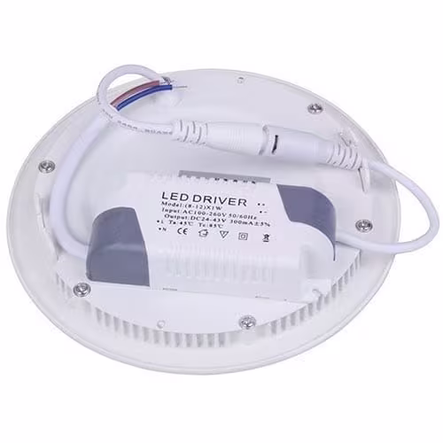 HLW LED Inbouw LED Downlight Slim 18W - Natuurlijk Wit 4200K - Mat Wit Aluminium Ø225mm HLW LED Inbouw LED Downlight Slim 18W - Natuurlijk Wit 4200K - Mat Wit Aluminium Ø225mm
