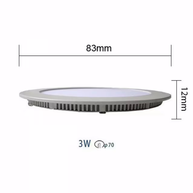 HLW LED Inbouw LED Downlight Slim 6 Pack - Rond 3W Dimbaar LED Lamp Natuurlijk Wit HLW LED Inbouw LED Downlight Slim 6 Pack - Rond 3W Dimbaar LED Lamp Natuurlijk Wit