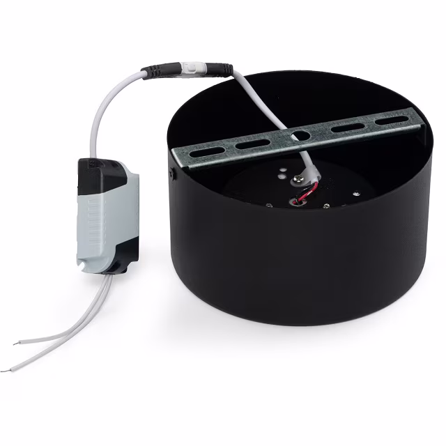 HLW LED LED Downlight 6 Pack - Opbouw LED Lamp 10W Natuurlijk Wit 4200K Mat Zwart Ø140mm HLW LED LED Downlight 6 Pack - Opbouw LED Lamp 10W Natuurlijk Wit 4200K Mat Zwart Ø140mm