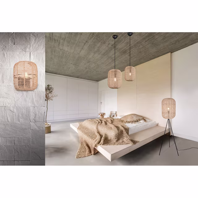 slanke LED vloerlamp met mat nikkelkleurige aluminium kap en E27 fitting tot 40W slanke LED vloerlamp met mat nikkelkleurige aluminium kap en E27 fitting tot 40W