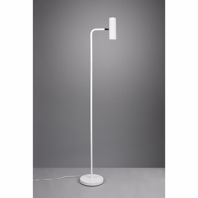 HLW LED LED Vloerlamp Trion Milona - Witte Vloerlamp met GU10 Fitting, Aluminium HLW LED LED Vloerlamp Trion Milona - Witte Vloerlamp met GU10 Fitting, Aluminium