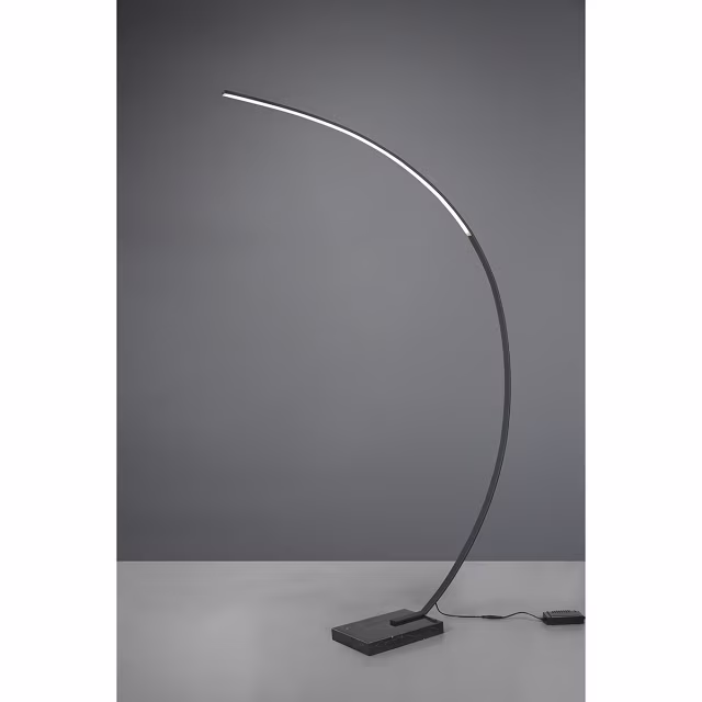 HLW LED LED Floor Lamp Trion Bango 18W - Dimmable, Warm White 3000K, Matte Black, Adjustable Beam Angle HLW LED LED Floor Lamp Trion Bango 18W - Dimmable, Warm White 3000K, Matte Black, Adjustable Beam Angle