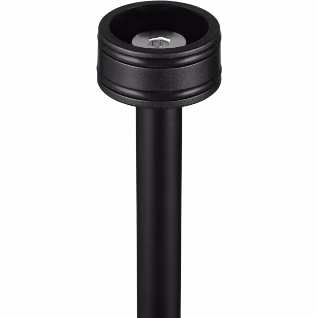 Zwarte waterdichte LED vloerlamp met warm wit licht 1.5W en 200 lumen Zwarte waterdichte LED vloerlamp met warm wit licht 1.5W en 200 lumen