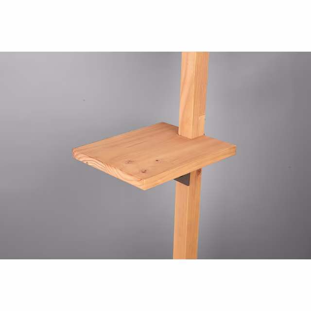 HLW LED LED Vloerlamp Rodano - Mat Bruin Houten Vloerlamp met E27 Fitting & Voetschakelaar HLW LED LED Vloerlamp Rodano - Mat Bruin Houten Vloerlamp met E27 Fitting & Voetschakelaar