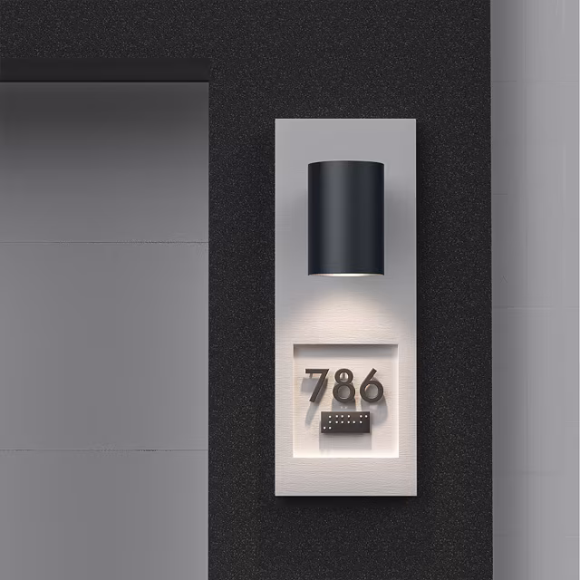 Antraciete moderne LED wandlamp 9W met instelbare kleurtemperatuur 3000-6000K en IP65 bescherming Antraciete moderne LED wandlamp 9W met instelbare kleurtemperatuur 3000-6000K en IP65 bescherming