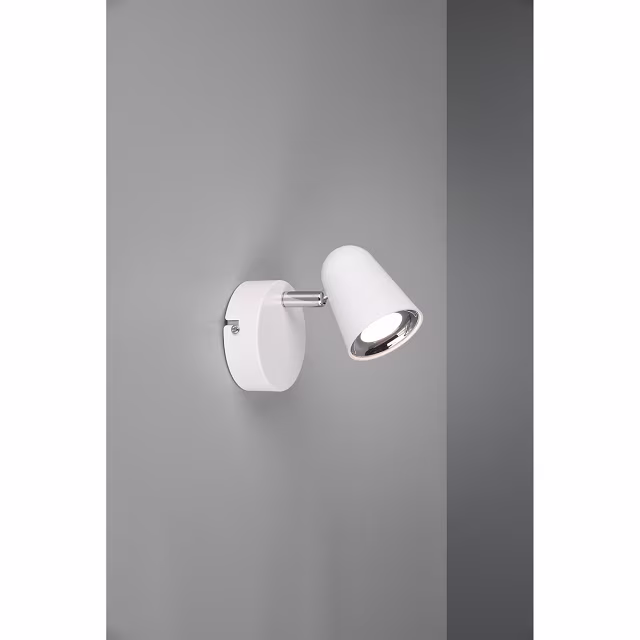 HLW LED LED Wall Spotlight Matte White 3W - Warm White 3000K - Energy Efficient & Warm White Light HLW LED LED Wall Spotlight Matte White 3W - Warm White 3000K - Energy Efficient & Warm White Light