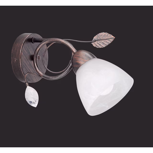 HLW LED LED Wandlamp Trion Trada - Antiek Roestkleur, E14 Fitting & Aluminium HLW LED LED Wandlamp Trion Trada - Antiek Roestkleur, E14 Fitting & Aluminium