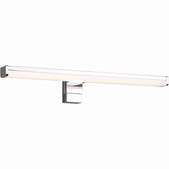 LED wandlamp | 7,4W | 3000K | 900 lm | IP44 | Chroom Verlichting per ruimte LED wandlamp | 7,4W | 3000K | 900 lm | IP44 | Chroom Verlichting per ruimte