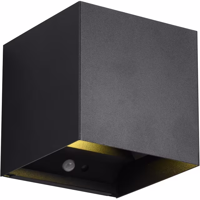 LED wandlamp | 5W | 3000K | Mat zwart | Sensor | Oplaadbaar Verlichting per ruimte LED wandlamp | 5W | 3000K | Mat zwart | Sensor | Oplaadbaar Verlichting per ruimte