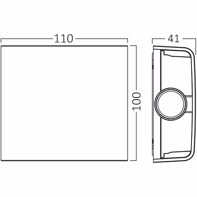 HLW LED LED Wandlamp Brinton Victo - Wit, Waterdicht IP65, 2W Warm Wit 2700-3000K, Beam Angle Verstelbaar HLW LED LED Wandlamp Brinton Victo - Wit, Waterdicht IP65, 2W Warm Wit 2700-3000K, Beam Angle Verstelbaar