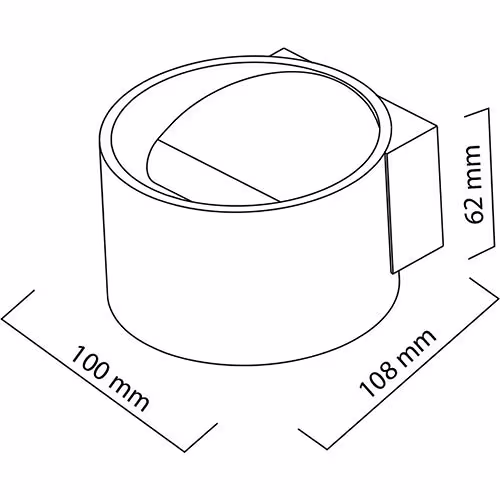 HLW LED Strakke LED Wandlamp 8W met Natuurlijk Wit 4200K - Mat Wit Aluminium HLW LED Strakke LED Wandlamp 8W met Natuurlijk Wit 4200K - Mat Wit Aluminium