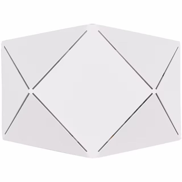 Ronde mat witte LED wandlamp 6W energiezuinig warm wit licht 3000K 500 lumen Ronde mat witte LED wandlamp 6W energiezuinig warm wit licht 3000K 500 lumen