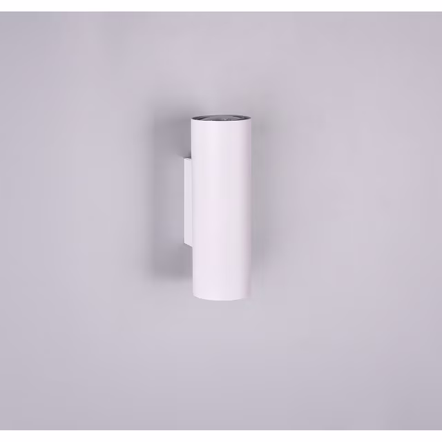 HLW LED LED Wandlamp Trion Mary - Mat Wit Aluminium met 2x GU10 Fitting - Up & Down Licht