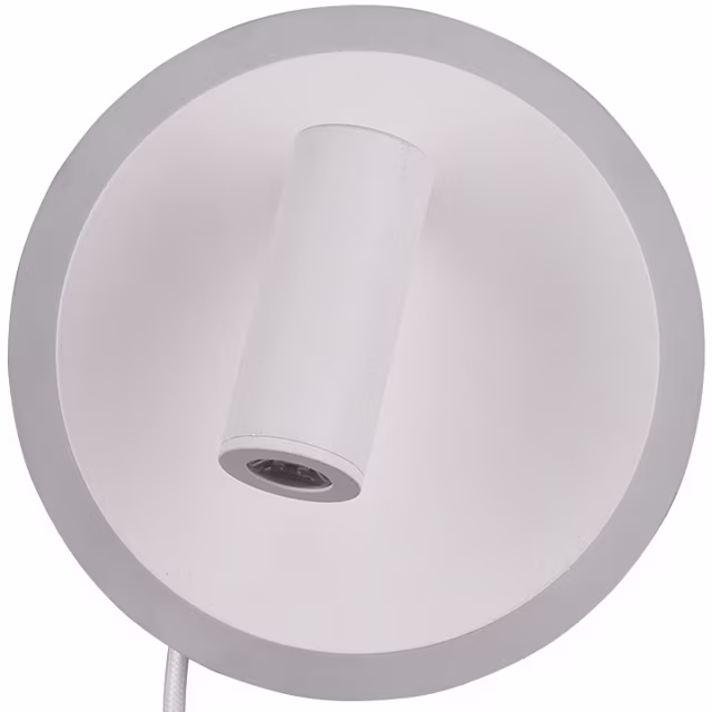 HLW LED LED Wandlamp Trion Jodan 7W - Warm Wit 3000K - Mat Wit Aluminium