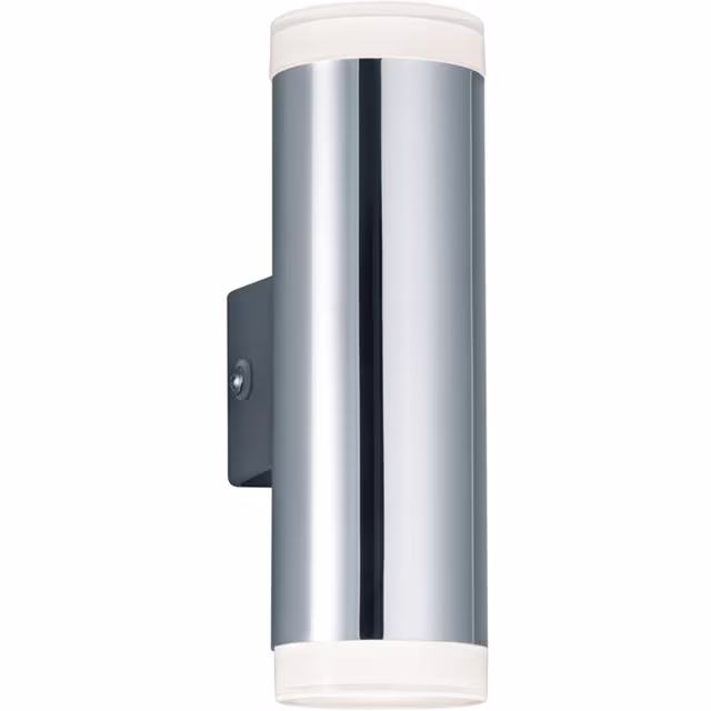 LED wandlamp | 8W | 3000K Warm | Chroom | Stoffenkap | IP44 Verlichting per ruimte LED wandlamp | 8W | 3000K Warm | Chroom | Stoffenkap | IP44 Verlichting per ruimte