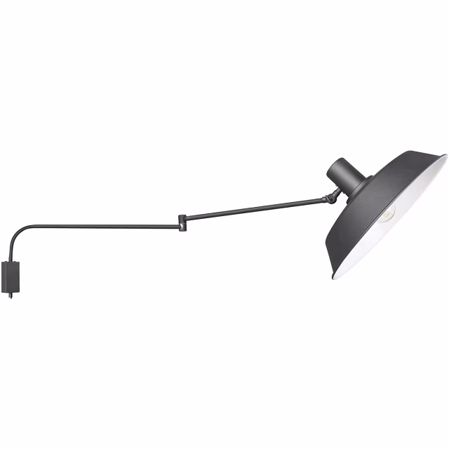HLW LED LED Wall Lamp Matte Black - Trion Bolan | Durable Aluminum & E27 Fitting HLW LED LED Wall Lamp Matte Black - Trion Bolan | Durable Aluminum & E27 Fitting