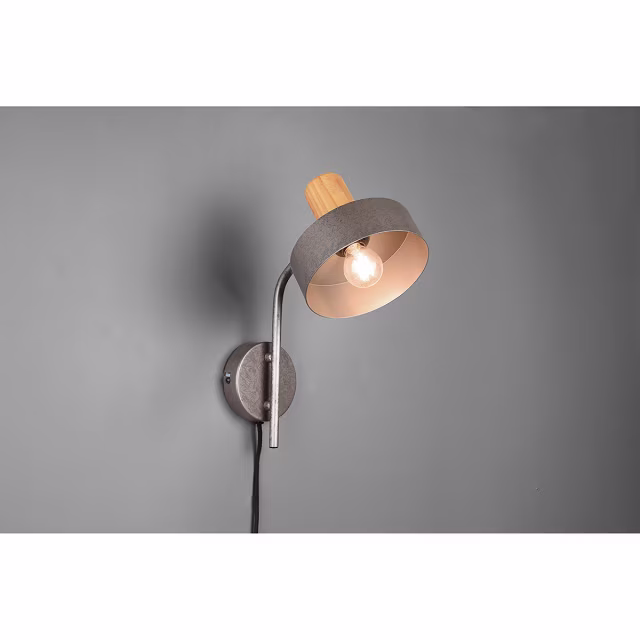 HLW LED LED Wall Lamp Trion Giyon - Elegant Round Design with Matte Nickel Finish HLW LED LED Wall Lamp Trion Giyon - Elegant Round Design with Matte Nickel Finish