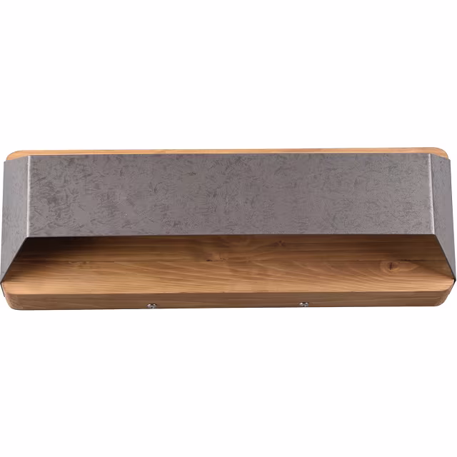 HLW LED LED Wandlamp Trion Arbon 13.5W Dimbaar Warm Wit 3000K Antiek Nikkel HLW LED LED Wandlamp Trion Arbon 13.5W Dimbaar Warm Wit 3000K Antiek Nikkel