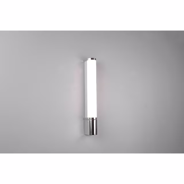 HLW LED LED Wandlamp 8W Warm Wit 3000K Spatwaterdicht IP44 Glans Chroom Kunststof HLW LED LED Wandlamp 8W Warm Wit 3000K Spatwaterdicht IP44 Glans Chroom Kunststof