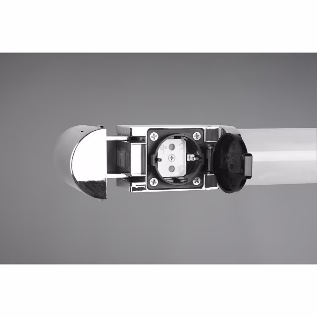 HLW LED LED Wandlamp 21W Warm Wit 3000K Spatwaterdicht IP44 Glans Chroom HLW LED LED Wandlamp 21W Warm Wit 3000K Spatwaterdicht IP44 Glans Chroom