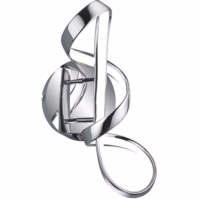 LED wandlamp | 18W | 4000K | Dimbaar | Chroom | Aluminium Verlichting per ruimte LED wandlamp | 18W | 4000K | Dimbaar | Chroom | Aluminium Verlichting per ruimte