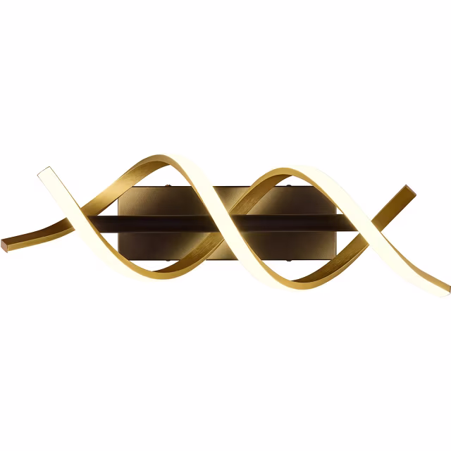 HLW LED Trion Sarina 22W Dimbare LED Wandlamp - Mat Gouden Aluminium & Verstelbare Beam Angle HLW LED Trion Sarina 22W Dimbare LED Wandlamp - Mat Gouden Aluminium & Verstelbare Beam Angle