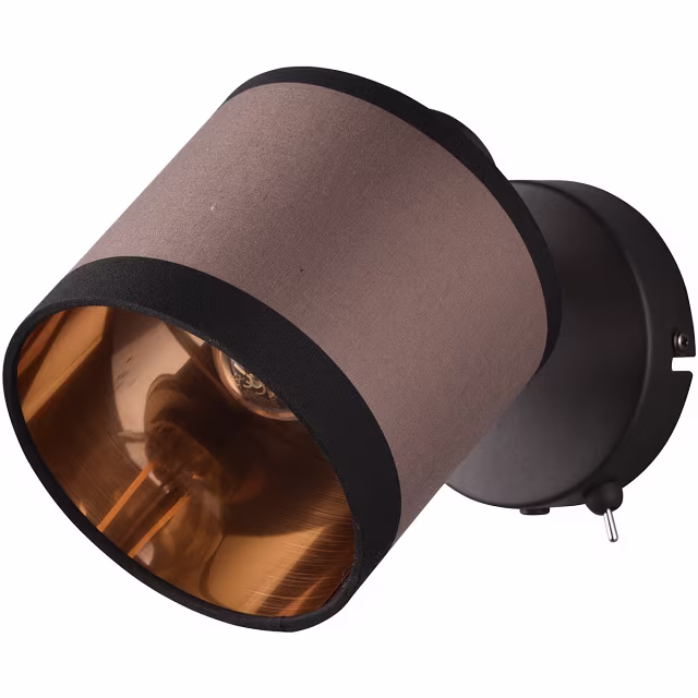 LED wandlamp | 10W | E14 | Mat zwart | Met schakelaar Verlichting per ruimte LED wandlamp | 10W | E14 | Mat zwart | Met schakelaar Verlichting per ruimte