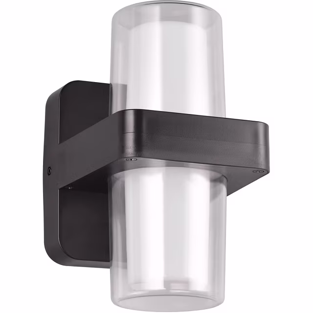 LED wandlamp | 3.5W x2 (7W) | 3000K | Up&Down | Mat zwart Verlichting per ruimte LED wandlamp | 3.5W x2 (7W) | 3000K | Up&Down | Mat zwart Verlichting per ruimte