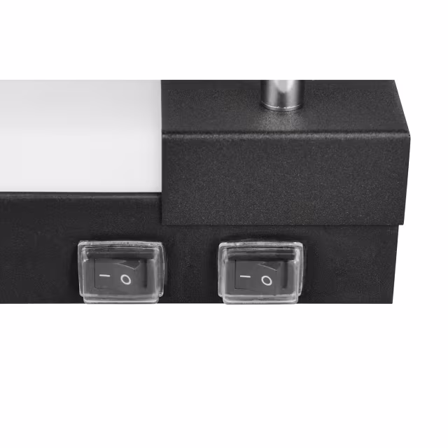 Moderne mat zwarte LED wandlamp met GU10 fitting, 9W vermogen en instelbare kleurtemperatuur 2300-4000K Moderne mat zwarte LED wandlamp met GU10 fitting, 9W vermogen en instelbare kleurtemperatuur 2300-4000K