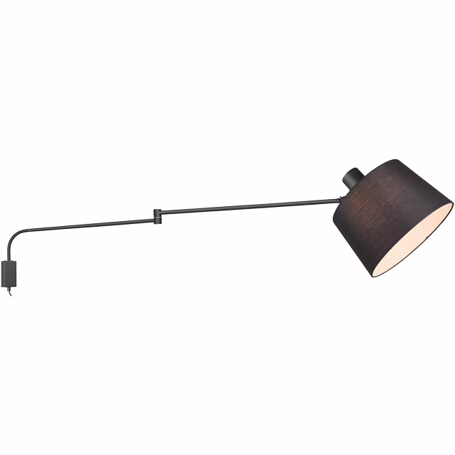 HLW LED LED Wall Lamp Trion Badi - Matte Black Aluminum Floor Lamp with E27 Fitting HLW LED LED Wall Lamp Trion Badi - Matte Black Aluminum Floor Lamp with E27 Fitting