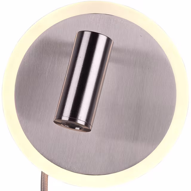 HLW LED LED Wandlamp Trion Jodan - 7W LED, Warm Wit 2700K–3000K, Mat Nikkel HLW LED LED Wandlamp Trion Jodan - 7W LED, Warm Wit 2700K–3000K, Mat Nikkel