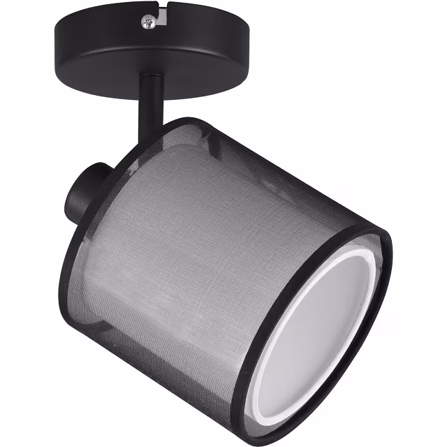 HLW LED LED Wandspot Mat Zwart - Aluminium LED Spot met Rookkleur Lichtvenster HLW LED LED Wandspot Mat Zwart - Aluminium LED Spot met Rookkleur Lichtvenster