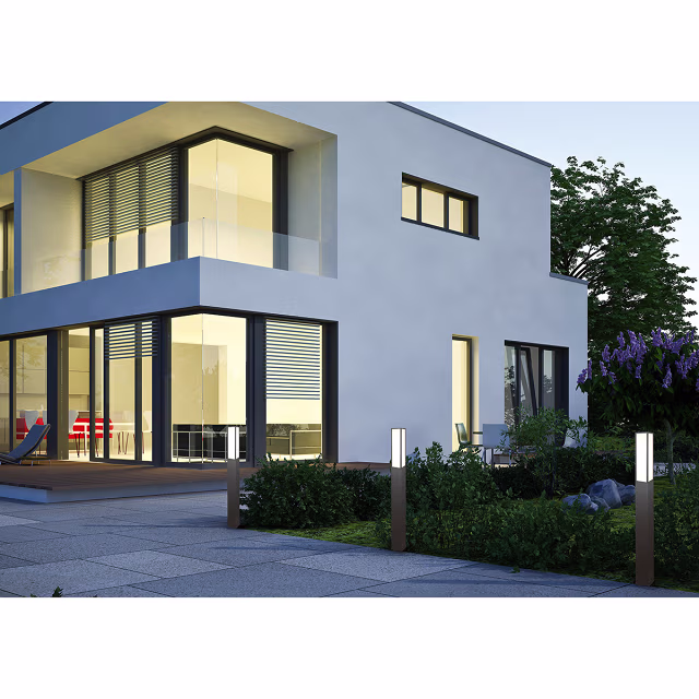 HLW LED LED Tuinverlichting - Staande Buitenlamp - Trion Ficco XL - 15W - Warm Wit 3000K - Rechthoek - Mat Antraciet - Aluminium HLW LED LED Tuinverlichting - Staande Buitenlamp - Trion Ficco XL - 15W - Warm Wit 3000K - Rechthoek - Mat Antraciet - Aluminium