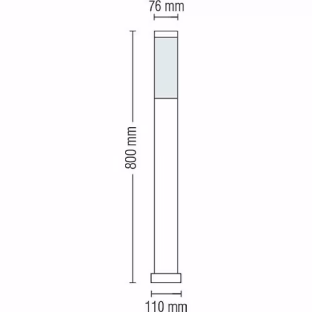 HLW LED LED Tuinverlichting - Staande Buitenlamp - Laurea 5 - E27 Fitting - Rond - RVS - Philips - CorePro Lustre 827 P45 FR - 4W - Warm Wit 2700K HLW LED LED Tuinverlichting - Staande Buitenlamp - Laurea 5 - E27 Fitting - Rond - RVS - Philips - CorePro Lustre 827 P45 FR - 4W - Warm Wit 2700K