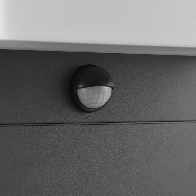 HLW LED LED Tuinverlichting met Bewegingssensor - Staande Buitenlamp - Trion Sino - 13W - Warm Wit 3000K - Rechthoek - Mat Antraciet - Aluminium - 45cm | HLW LED LED Tuinverlichting met Bewegingssensor - Staande Buitenlamp - Trion Sino - 13W - Warm Wit 3000K - Rechthoek - Mat Antraciet - Aluminium - 45cm |