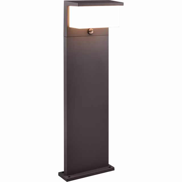 HLW LED LED Tuinverlichting met Bewegingssensor - Staande Buitenlamp - Trion Sino - 13W - Warm Wit 3000K - Rechthoek - Mat Antraciet - Aluminium - 80cm HLW LED LED Tuinverlichting met Bewegingssensor - Staande Buitenlamp - Trion Sino - 13W - Warm Wit 3000K - Rechthoek - Mat Antraciet - Aluminium - 80cm