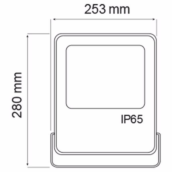 HLW LED Waterdichte LED Bouwlamp 100W IP65 - Witte LED Lamp Koud Wit 6000K voor Binnen & Buiten HLW LED Waterdichte LED Bouwlamp 100W IP65 - Witte LED Lamp Koud Wit 6000K voor Binnen & Buiten