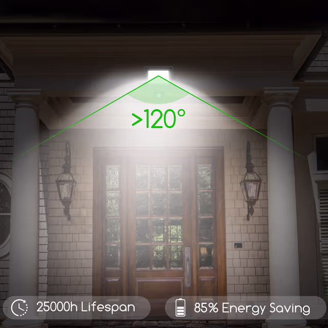 Velvalux LED Construction Lamp & LED Wall Lamp with Sensor, Waterproof IP65, Neutral White Light Velvalux LED Construction Lamp & LED Wall Lamp with Sensor, Waterproof IP65, Neutral White Light