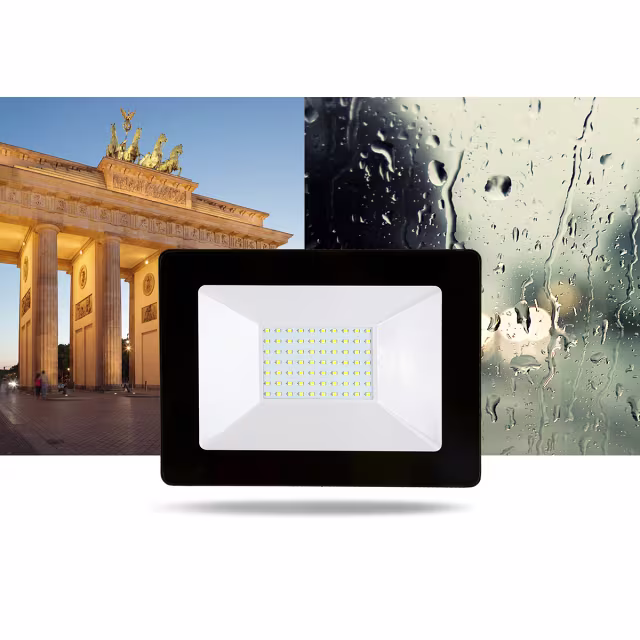 HLW LED Robust LED Construction Lamp IP65 - Black & White, Cool White 6000K, Waterproof HLW LED Robust LED Construction Lamp IP65 - Black & White, Cool White 6000K, Waterproof