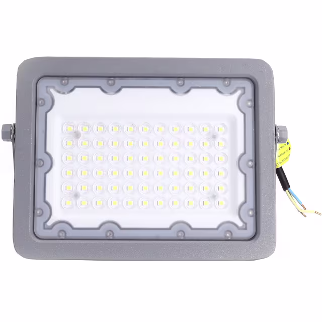 Verstelbare 50W LED bouwlamp met waterdichte behuizing en helder koud wit licht van 6500K Verstelbare 50W LED bouwlamp met waterdichte behuizing en helder koud wit licht van 6500K