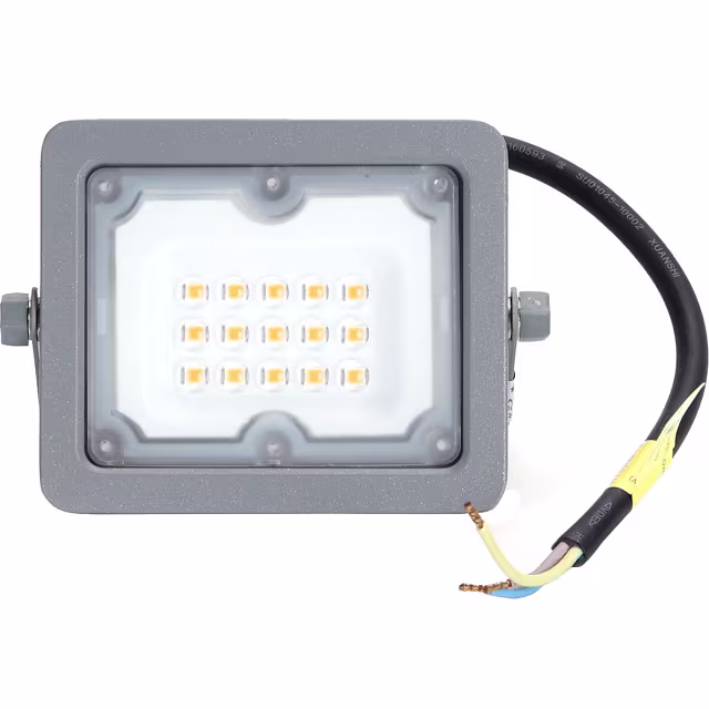 Verstelbare LED bouwlamp 10W met neutraal wit licht 4000K en waterdichte behuizing IP65 Verstelbare LED bouwlamp 10W met neutraal wit licht 4000K en waterdichte behuizing IP65