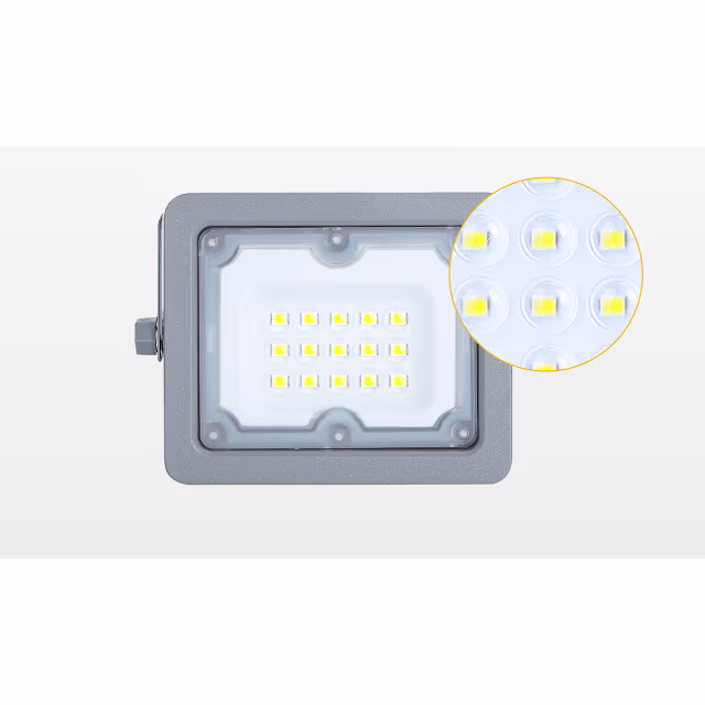HLW LED LED Bouwlamp Verstelbaar - Witte Vloerlamp Waterdicht IP65 - Koud Wit 6000K Daglicht Wit HLW LED LED Bouwlamp Verstelbaar - Witte Vloerlamp Waterdicht IP65 - Koud Wit 6000K Daglicht Wit