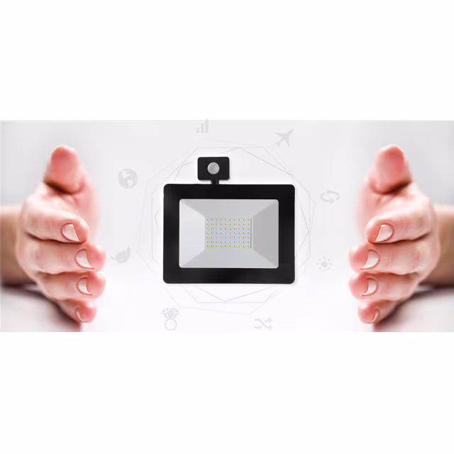 HLW LED LED Construction Lamp 30W with Sensor - Waterproof LED Construction Lamp & Wall Lamp, Neutral White 4000K HLW LED LED Construction Lamp 30W with Sensor - Waterproof LED Construction Lamp & Wall Lamp, Neutral White 4000K