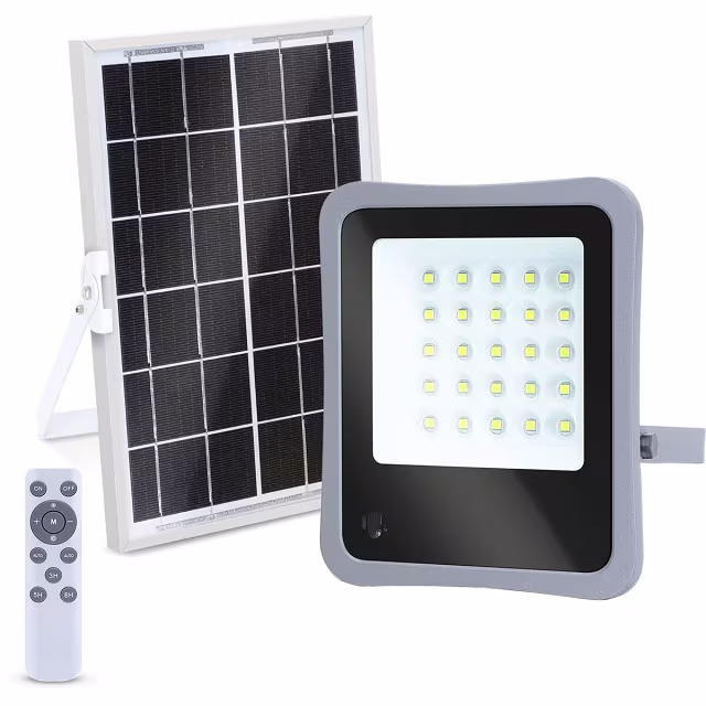 Waterdichte LED Bouwlamp & Wandlamp Solar 50W Koud Wit 6000K Buitenverlichting